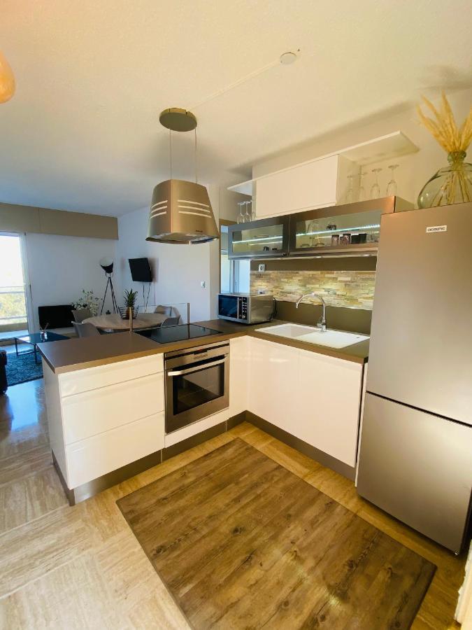 Appartement Cote D'Azur Plage - Piscine - Tennis Villeneuve-Loubet Ngoại thất bức ảnh